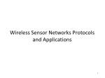Wireless Sensor Networks Protocols and Applications - slide 1