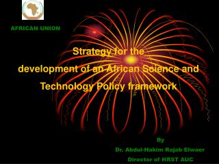 Strategy for the development of an African Science and Technology Policy framework