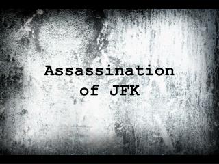 Assassination of JFK