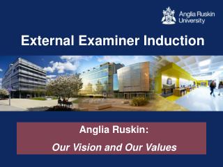 External Examiner Induction