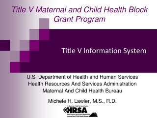 Title V Information System