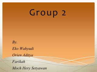 group 2