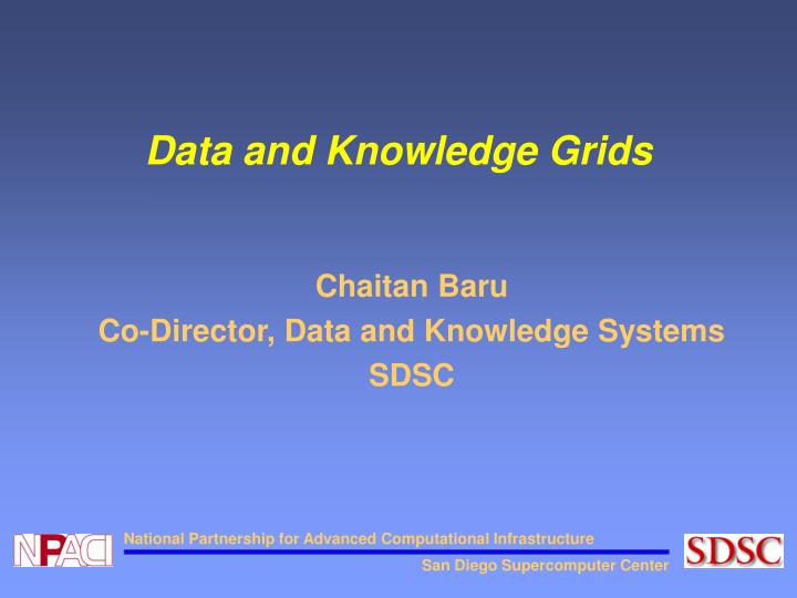 data and knowledge grids
