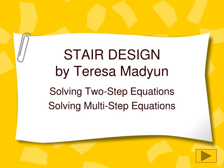 stair design by teresa madyun