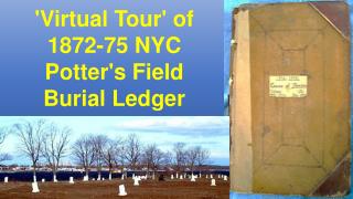 'Virtual Tour' of 1872-75 NYC Potter's Field Burial Ledger