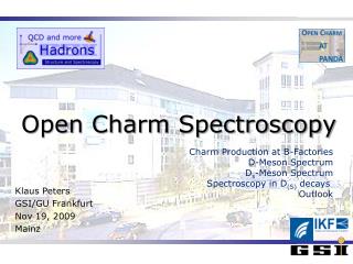 Open Charm Spectroscopy