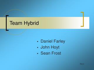 Team Hybrid