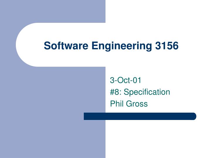 software engineering 3156