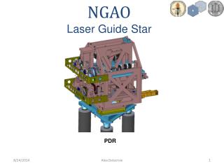 NGAO Laser Guide Star Mechanical