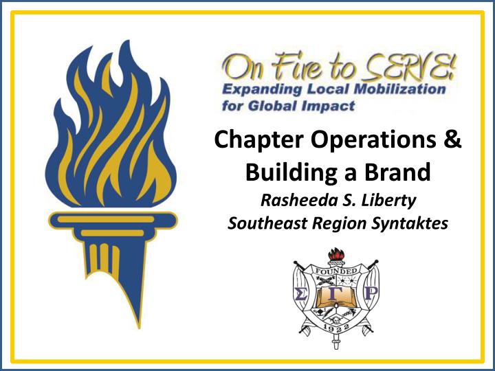 chapter operations building a brand rasheeda s liberty southeast region syntaktes