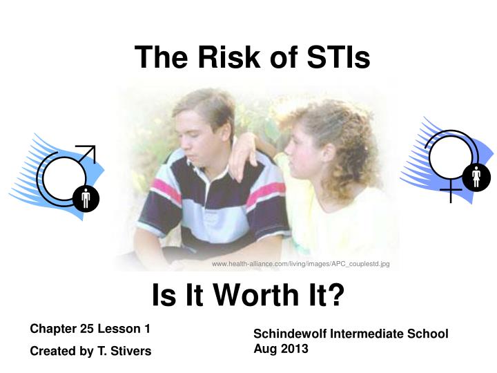 the risk of stis