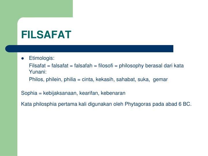 filsafat