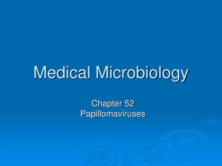 medical microbiology