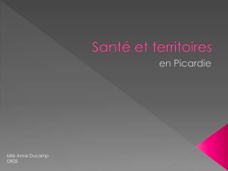 sant et territoires