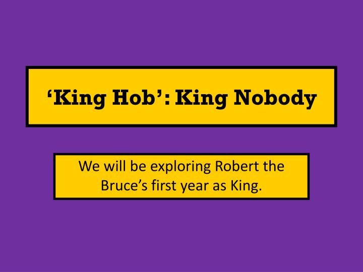 king hob king nobody