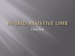 Hybrid assistive limb
