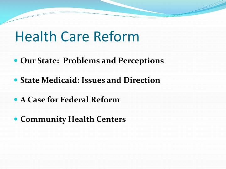 health care reform