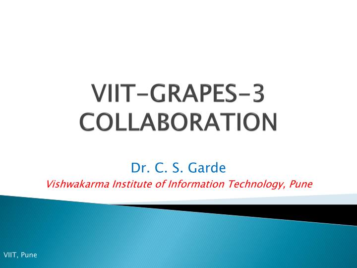 viit grapes 3 collaboration