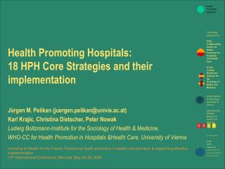 Health Promoting Hospitals: 18 HPH Core Strategies and their implementation