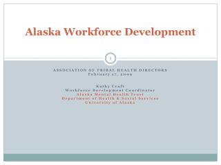 Alaska Workforce Development