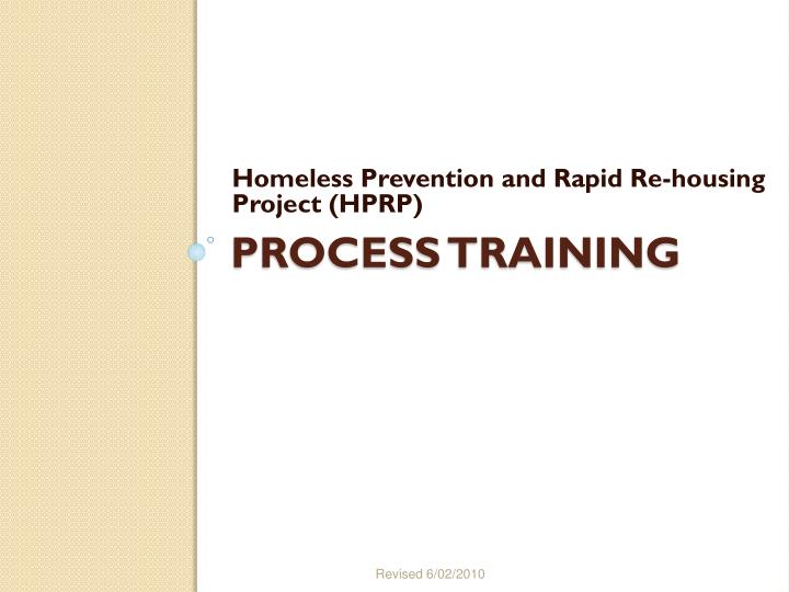 process training