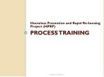 Comprehensive Guide to HPRP Process Training for Case Managers - slide 1