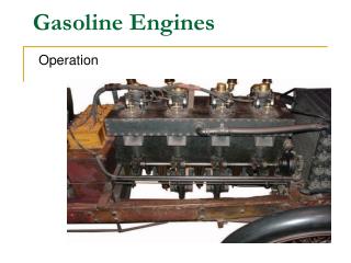 Gasoline Engines