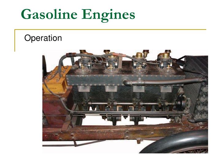 gasoline engines