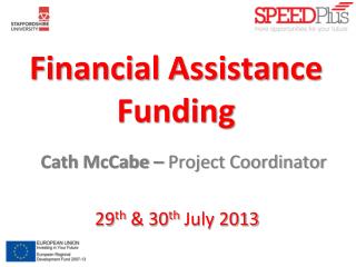 Financial Assistance Funding