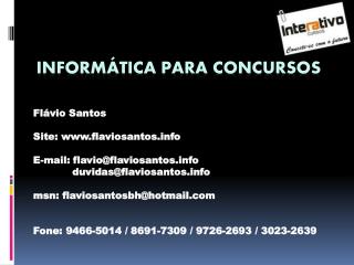 inform tica para concursos