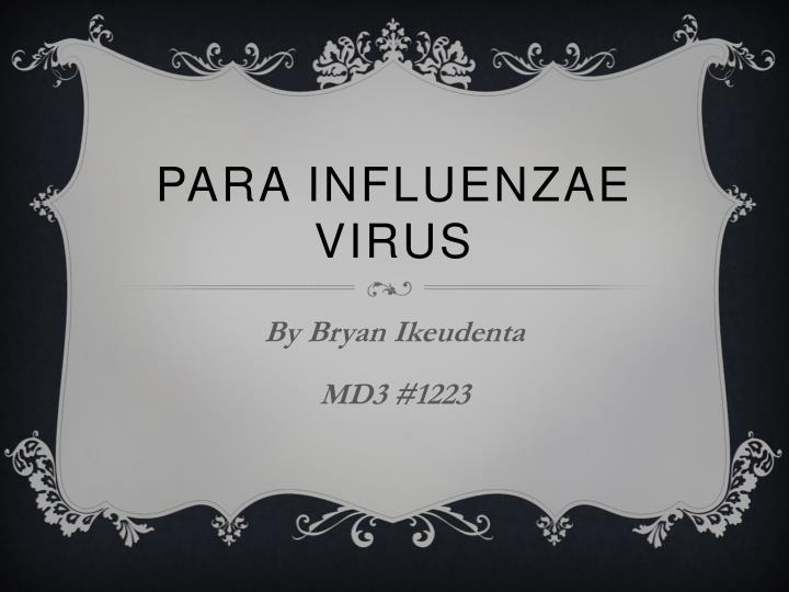 para influenzae virus
