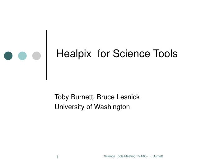 healpix for science tools