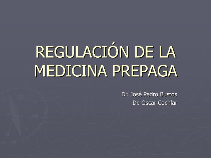 regulaci n de la medicina prepaga