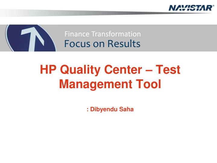 hp quality center test management tool dibyendu saha