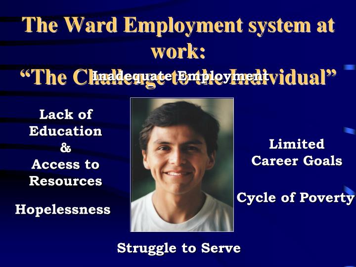 the ward employment system at work the challenge to the individual
