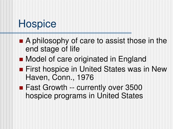 hospice