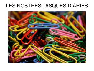 les nostres tasques di ries