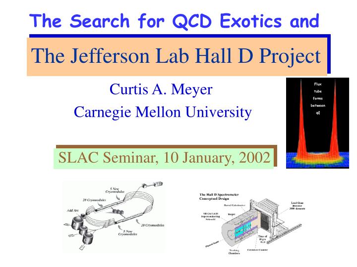 the jefferson lab hall d project