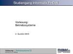 Studiengang Informatik FHDW - slide 1