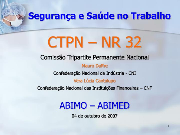 seguran a e sa de no trabalho