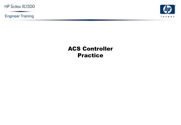 acs controller practice