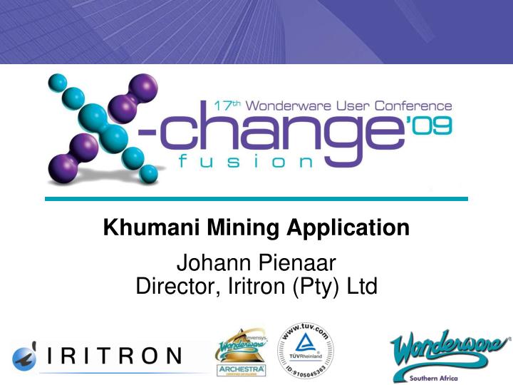 khumani mining application