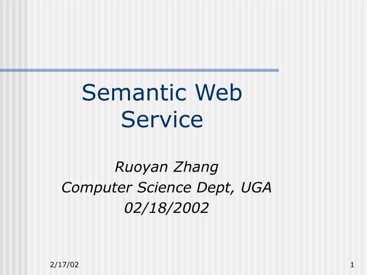 semantic web service