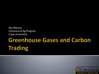 Greenhouse Gases and Carbon Trading