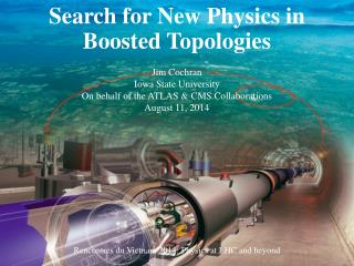 Search for New Physics in Boosted Topologies
