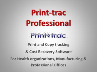 Print-trac Professional