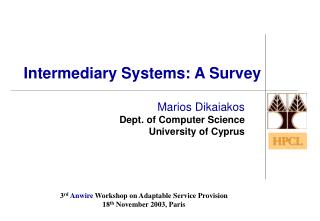 Intermediary Systems: A Survey