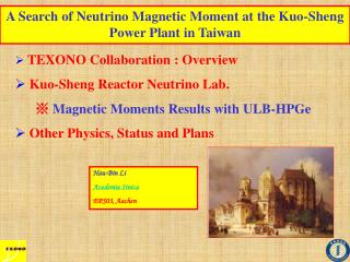 A Search of Neutrino Magnetic Moment at the Kuo-Sheng Power Plant in Taiwan