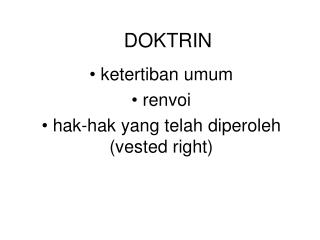 doktrin