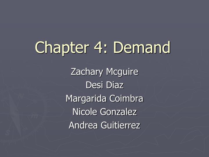 chapter 4 demand